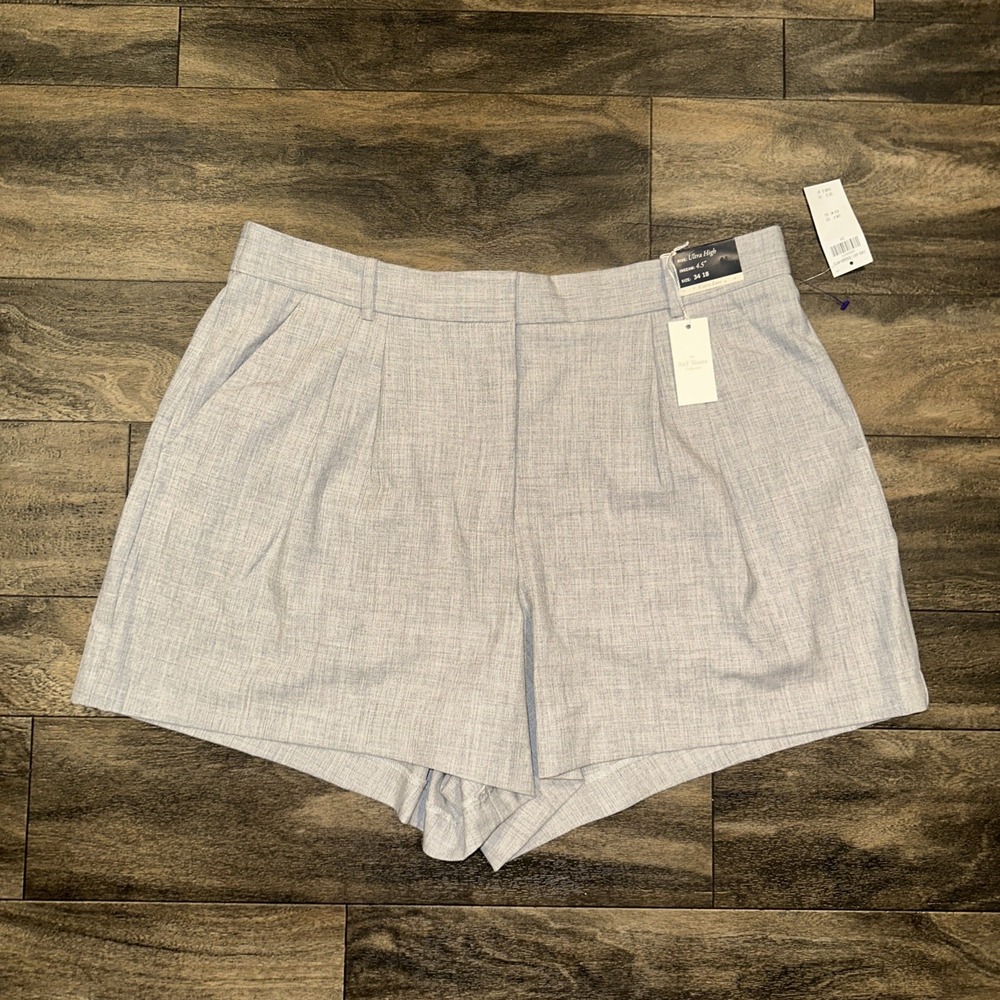 Abercrombie & Fitch Ultra High Rise Curve Love Sloane Shorts Women's Size 34/18